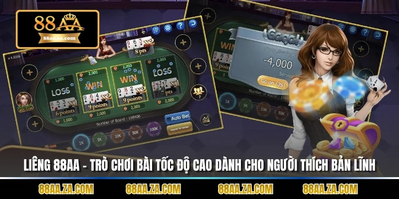 Liêng 88aa – Trò Chơi Bài Tốc Độ Cao Dành Cho Người Thích Bản Lĩnh